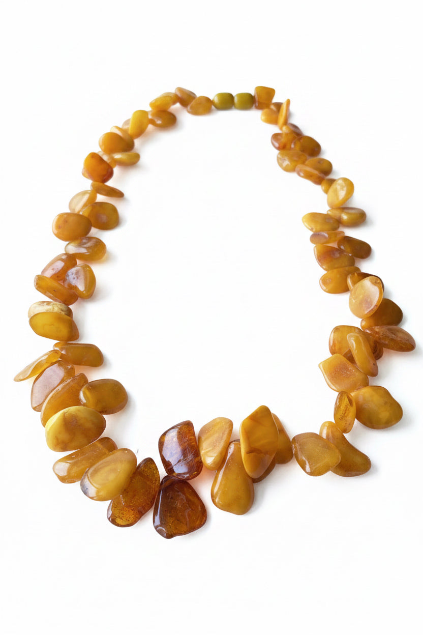 Collar de Ámbar natural